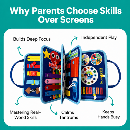 Montessori Busy Board For Children