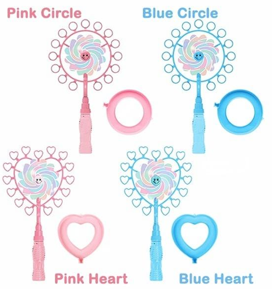 Fun Windmill Bubble Wand Set